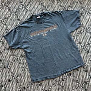 Vintage Late 90s Windsor Ontario Harley Davidson Two Names One Legend T-shirt